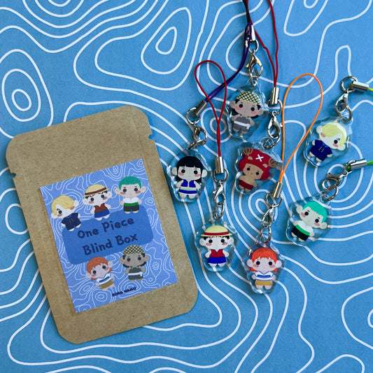 OP Pirate Doll Blind Box Phone Charm