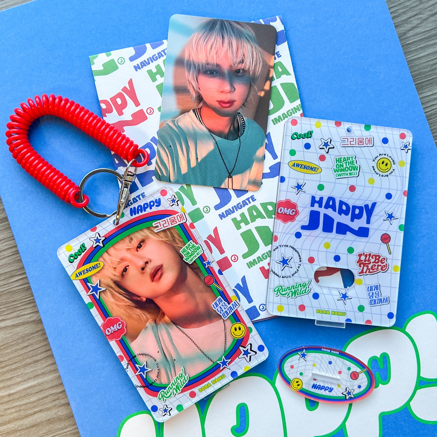 HAPPY Photocard Holder Stand