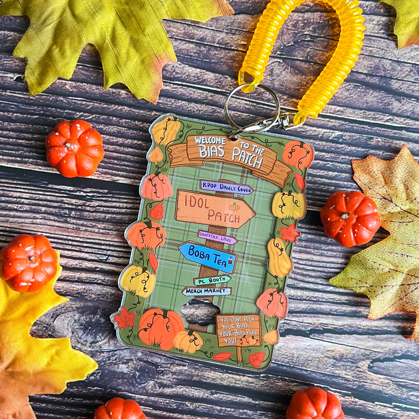 Pumpkin Patch Photocard Holder