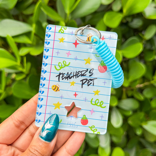 Teachers Pet Photocard Holder