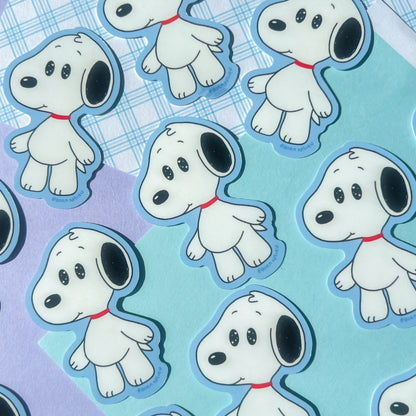 Puppy Wrist Lanyard Keychain and Sticker