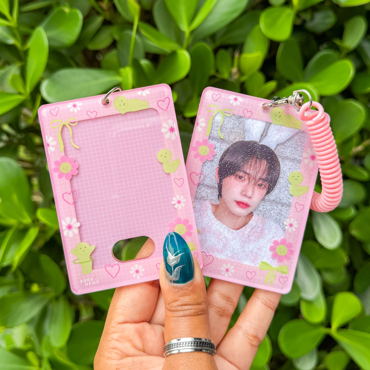 Little Green Guy Photocard Holder