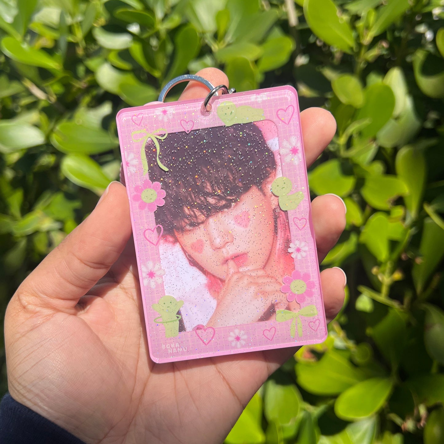 Little Green Guy Photocard Holder