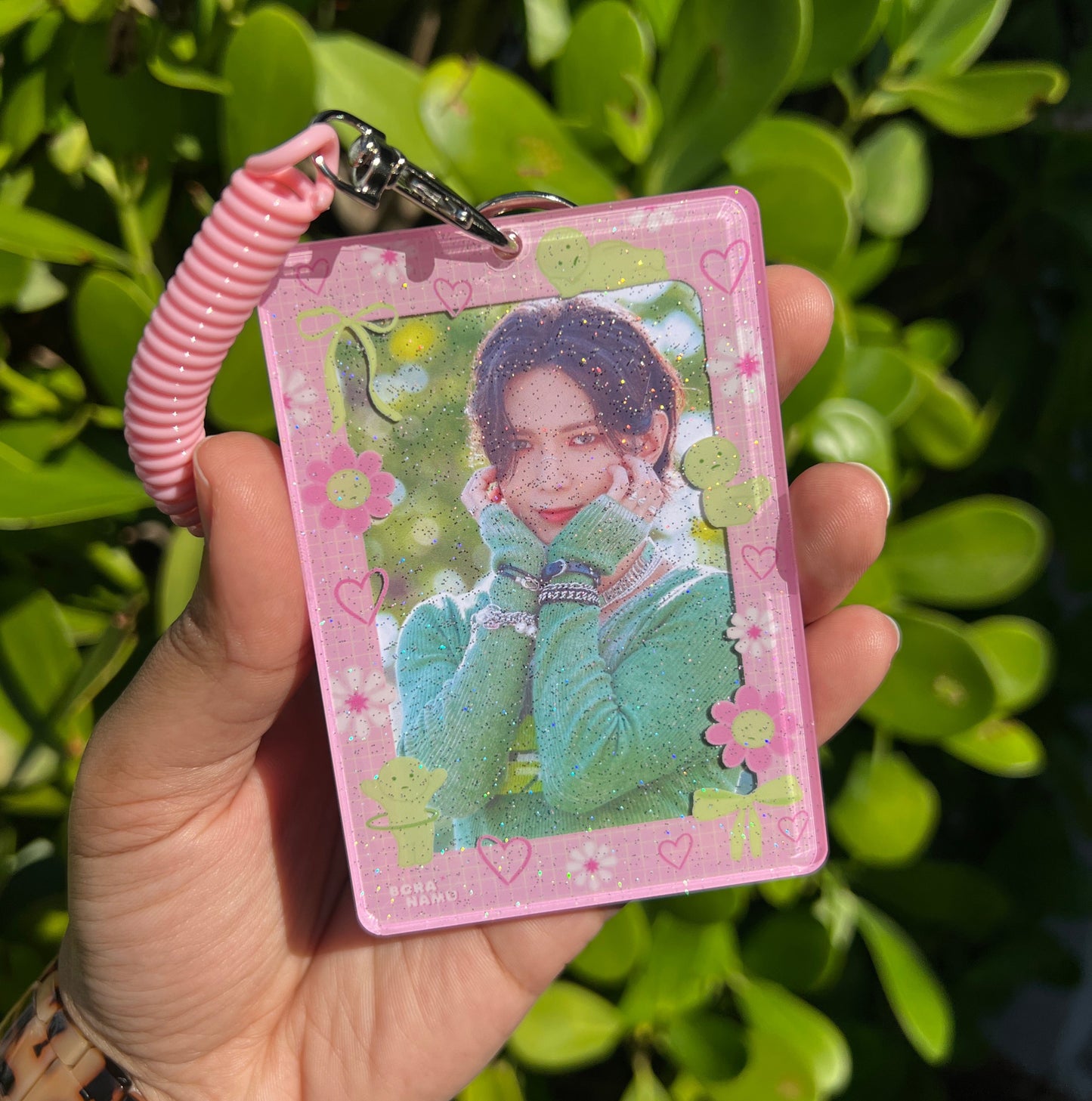 Little Green Guy Photocard Holder