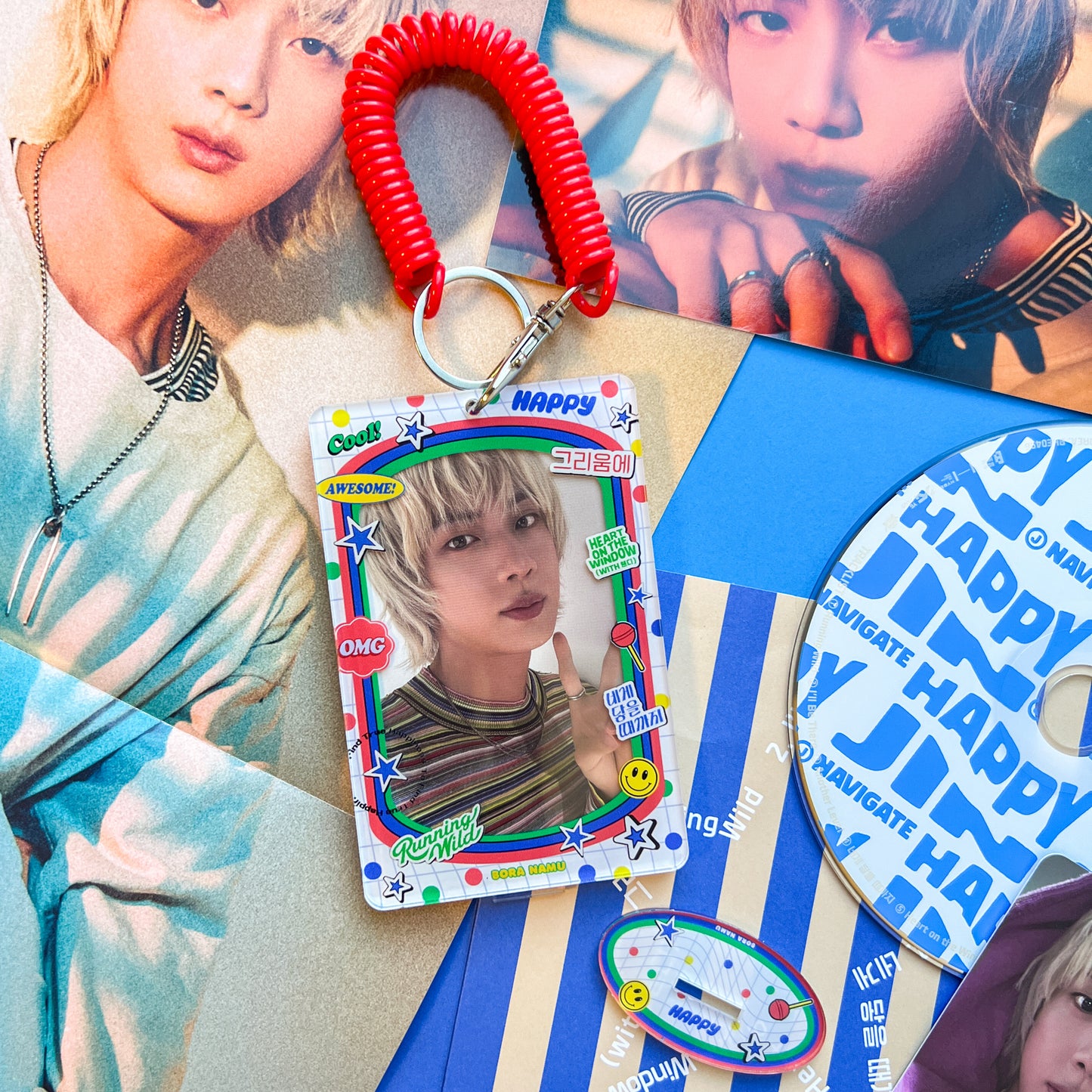 HAPPY Photocard Holder Stand