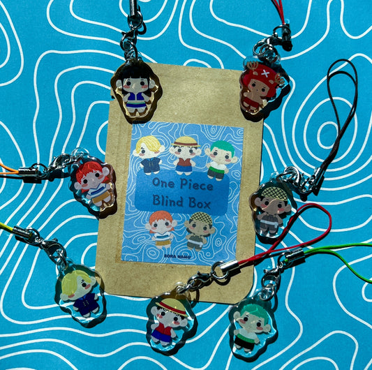 OP Pirate Doll Blind Box Phone Charm