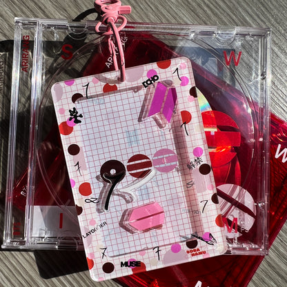 Kpop Tour Shaker Photocard Holder