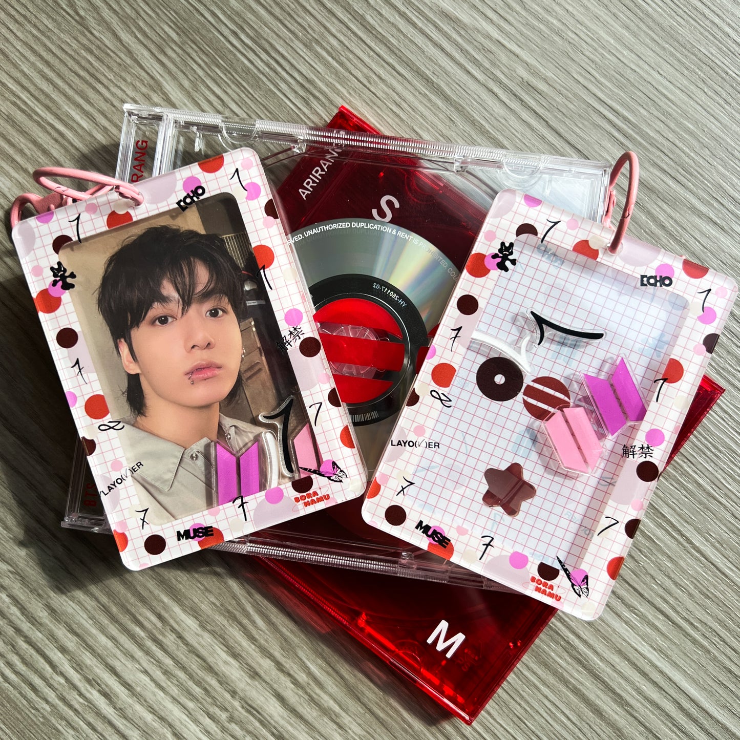 Kpop Tour Shaker Photocard Holder
