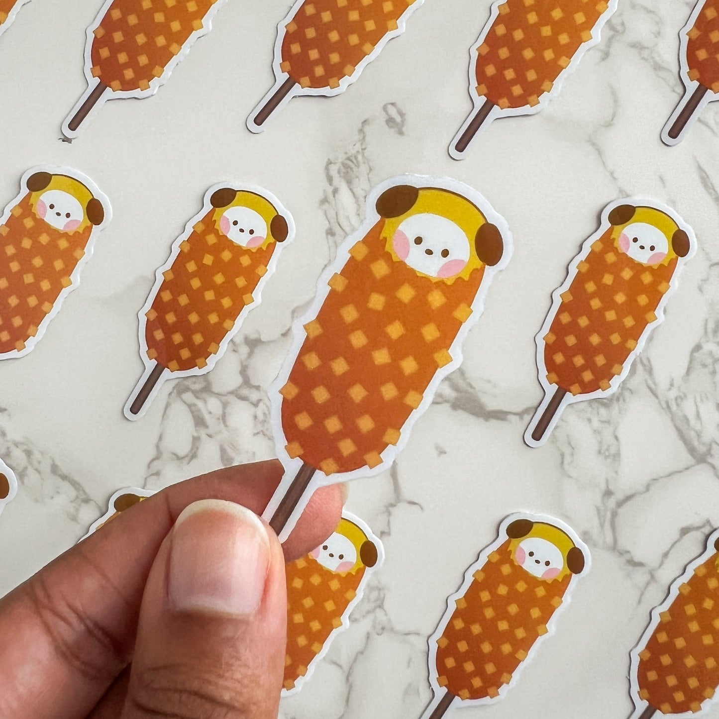 OT7 Transparent Foodie Sticker