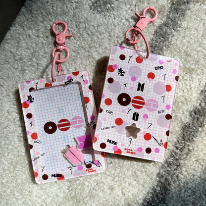 Kpop Tour Shaker Photocard Holder