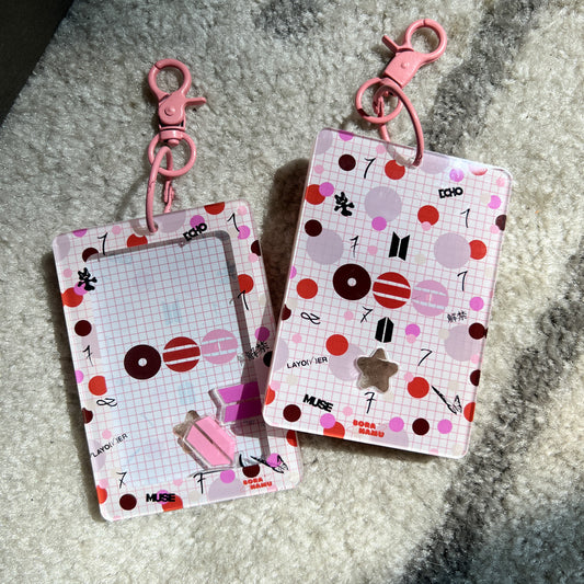 Kpop Tour Shaker Photocard Holder