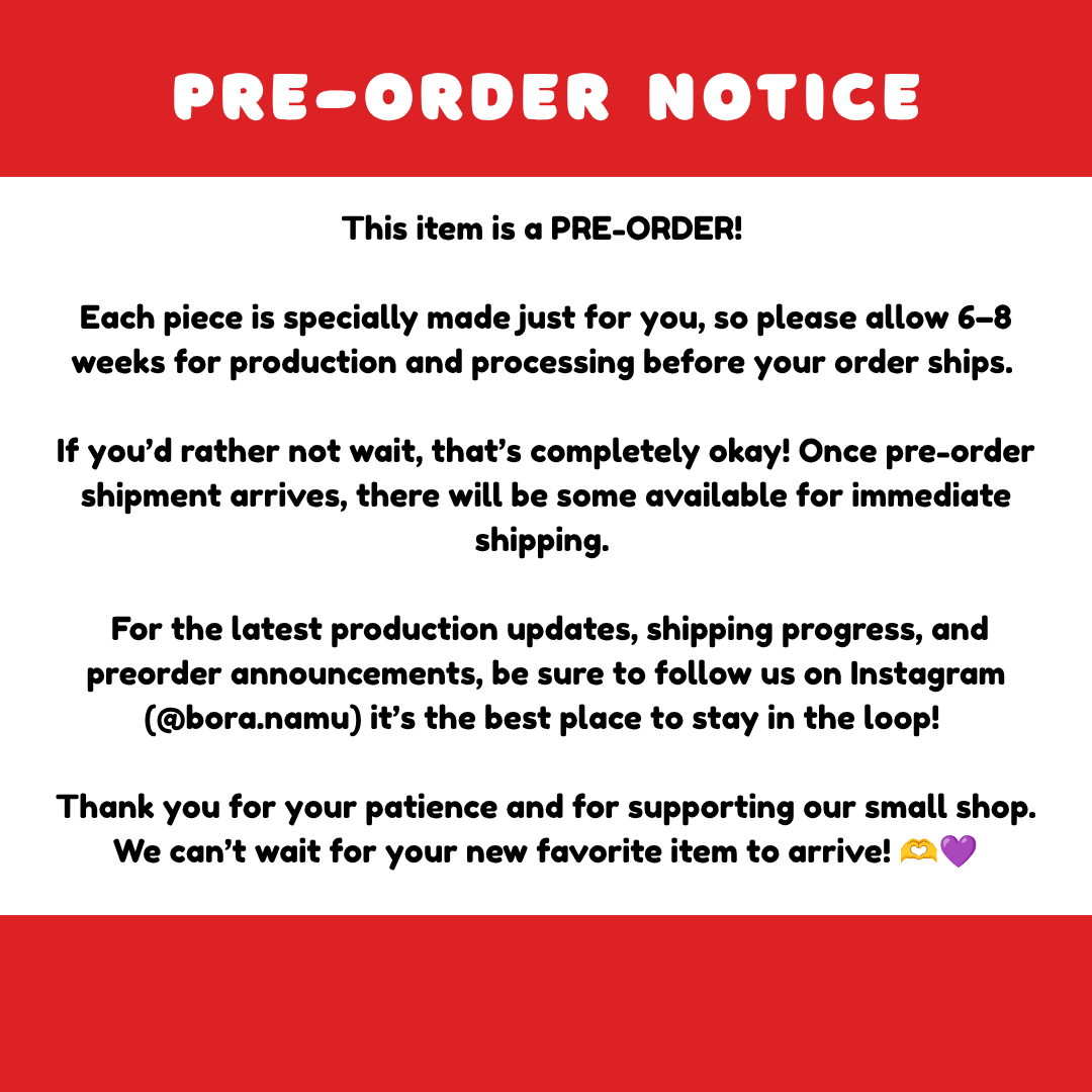 R P W P Plush Pouch(Pre-Order)
