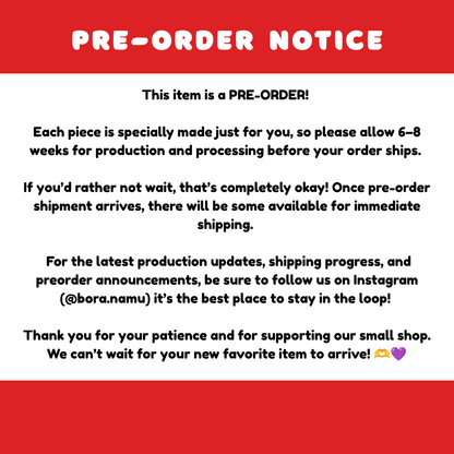 R P W P Plush Pouch(Pre-Order)