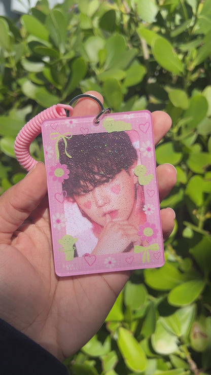 Little Green Guy Photocard Holder